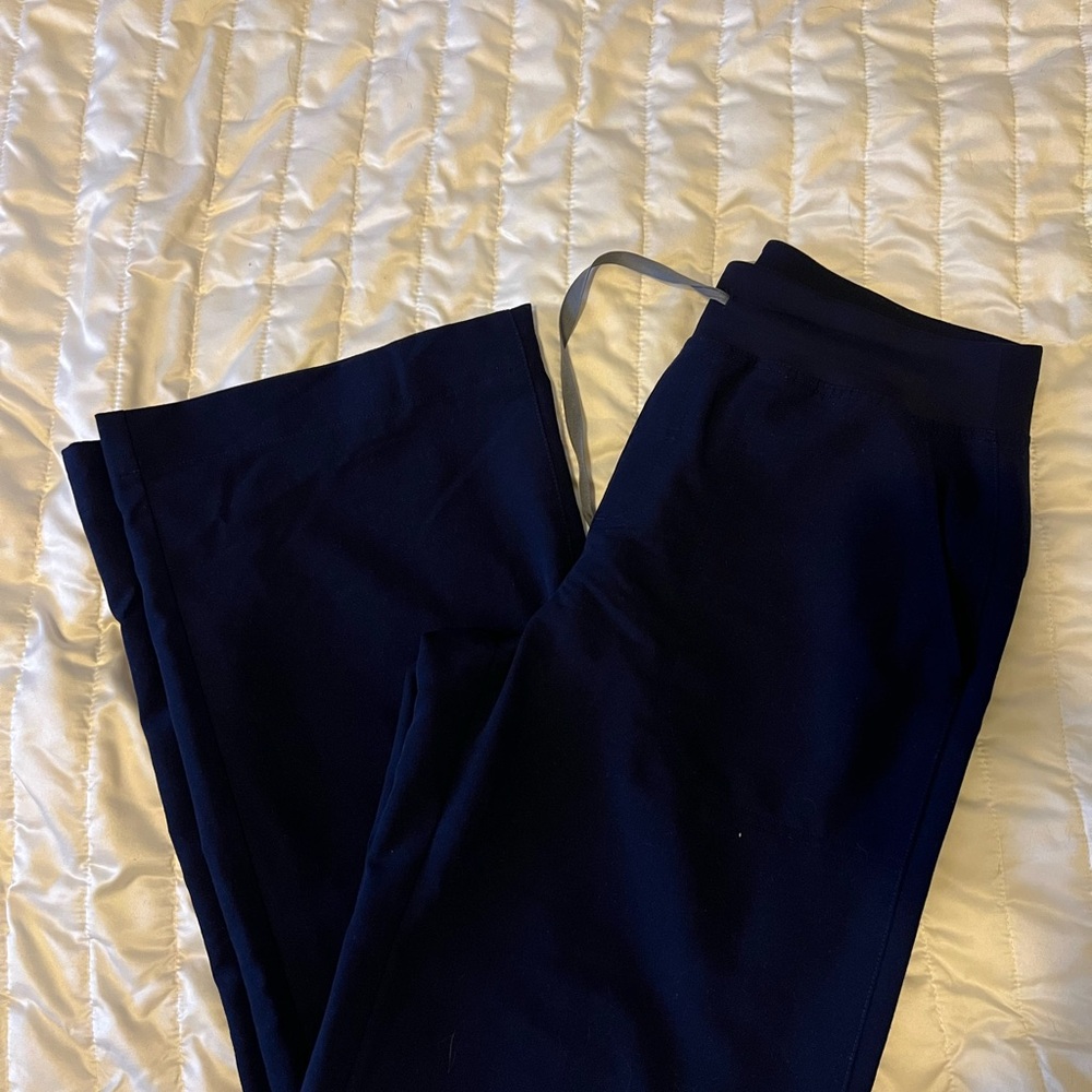 Navy Blue Fig Shelby Wide Leg Pants